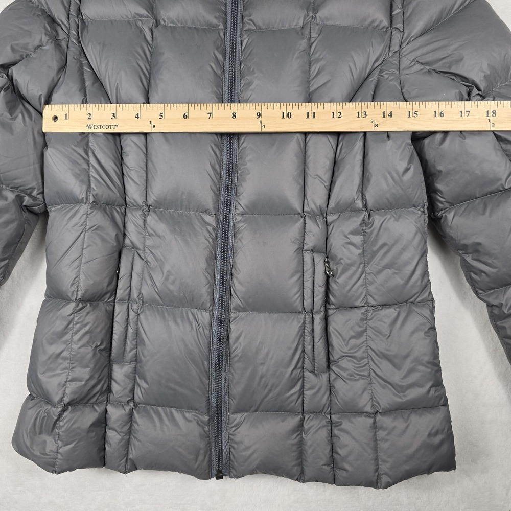 Straight Down Women's Size Medium Gray Puffer Jac… - image 3
